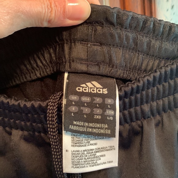 ADIDAS Men’s Black Track Pants Large - Picture 3 of 6
